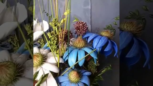 Handmade Foamiran Flowers / Цветы из фоамирана ручной работы смотреть онлайн