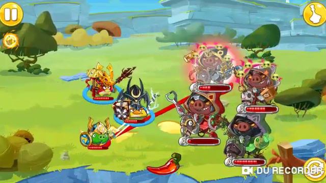 Видео обзор игры "Angry Birds Epic: 4 всадника" смотреть онлайн