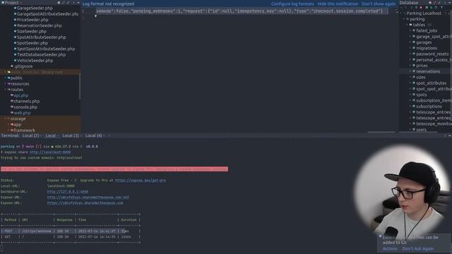 Stripe Checkout - Parking system with Laravel & VueJs (ep. 8) смотреть онлайн