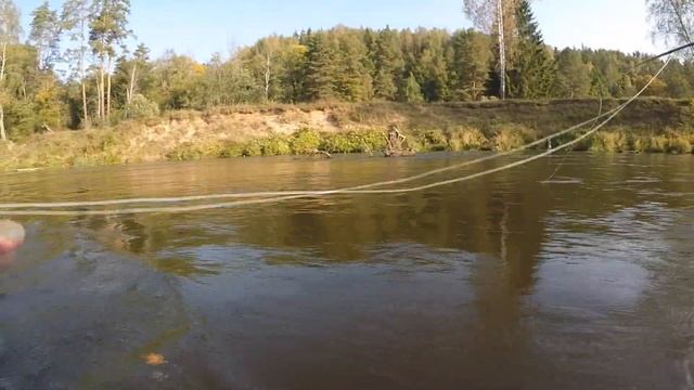 Нахлыст.Рыболовные путешествия.Хариус реки Gauja.Ловля на нимфу и  мокрые мушки Soft Hackle