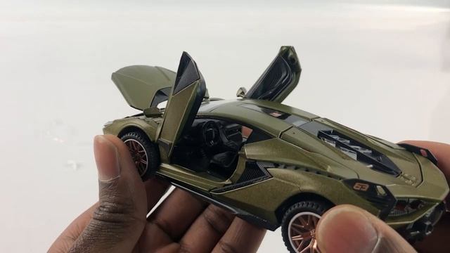 Металлическая машинка Double Horses 1:32 «Lamborghini Sian FKP 37» 32611-1 свет и звук, инерционная смотреть онлайн