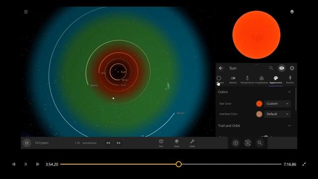 History and future of the solar system in Universe Sandbox® смотреть онлайн