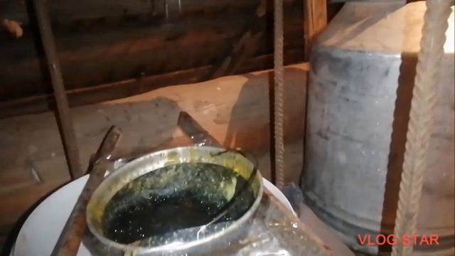 Восковарочный гидравлический пресс "Малыш" собственной разработки! Выход около 2 кг с 10 кг мервы смотреть онлайн