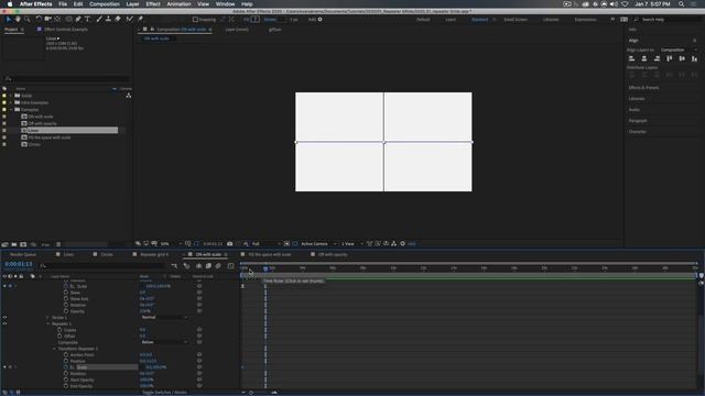 Repeater Grids - Adobe After Effects tutorial смотреть онлайн
