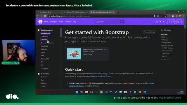 Como ser mais produtivo nos projetos com React, Vite e Tailwind смотреть онлайн
