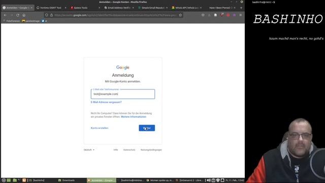#30 E-Mail-Adresse Recherchemöglichkeiten - OSINT für Einsteiger смотреть онлайн