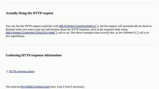 How to use java.net.URLConnection to fire and handle HTTP requests смотреть онлайн
