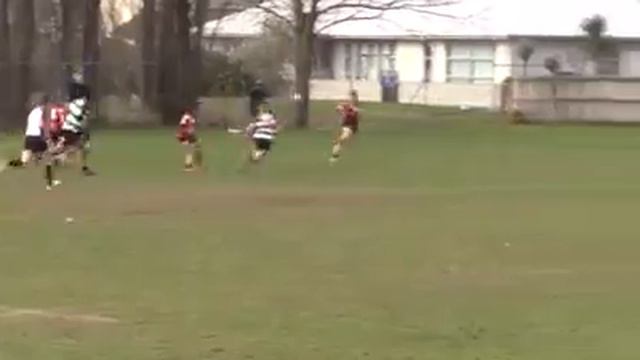 Samoa hit Shalom Pulu Big hit. Marist vs Christchurch смотреть онлайн