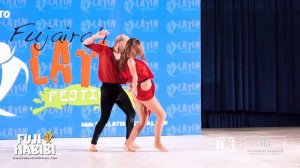 Gero & Migle Bachata Show at Fujairah Latin Festival 2023