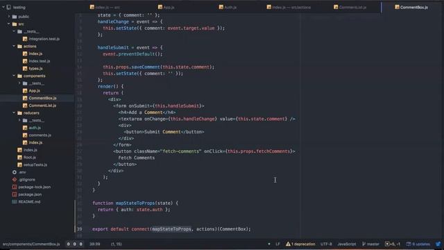 Advanced React Redux Steps for Building an HOC (072) смотреть онлайн