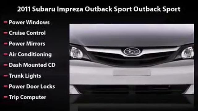 2011 Subaru Impreza Outback Sport Outback Sport смотреть онлайн