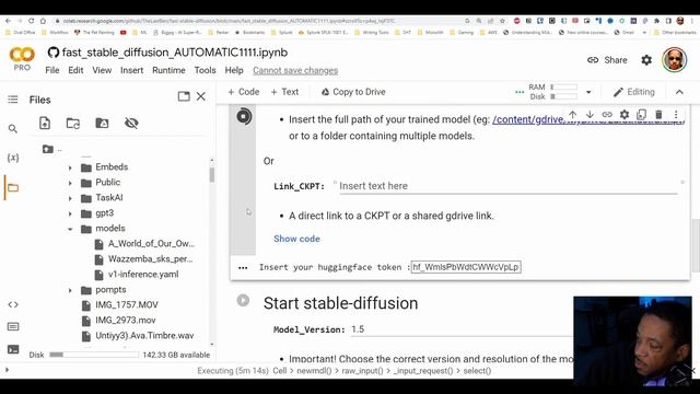 Use a Custom Stable Diffusion Model for Free with Google Colab смотреть онлайн