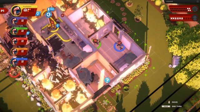 FIRE RESCUE TEAM SAVES PEOPLE FROM BURNING HOUSE! - Flash Point: Fire Rescue Gameplay Part 1 смотреть онлайн