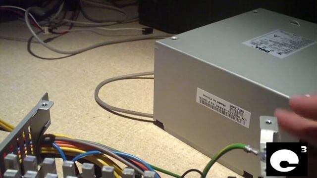 Bad Teapo Capacitors in Dell (Hipro) 200W PSU. смотреть онлайн