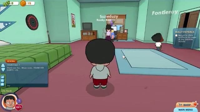 Family Guy Online Walkthrough Part one with live commentary смотреть онлайн
