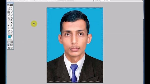 How to make passport size photo in adobe Photoshop 7.0 смотреть онлайн