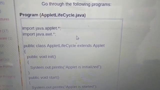Java Applet Tutorial | Java Applet Life Cycle | Hello World Applet Program in Java смотреть онлайн