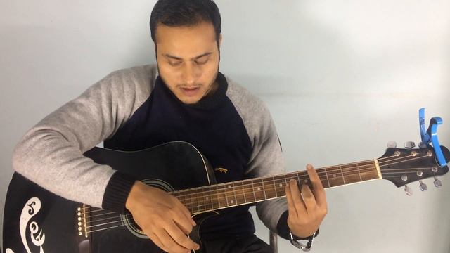 Shape of you ed Sheeran easy guitar lesson part 2/2 at vguitarlearning смотреть онлайн