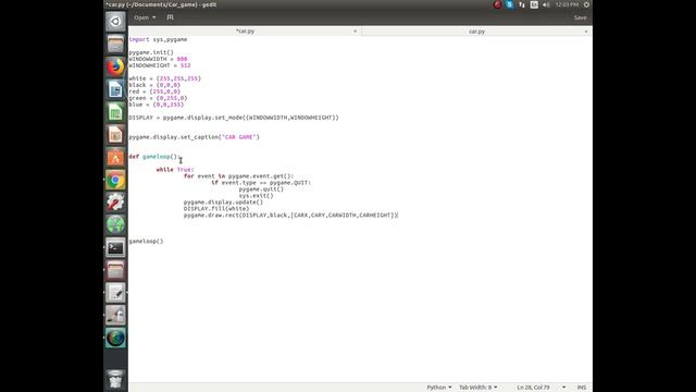 Python Game Development with Pygame 02 -Draw Rectangle,Move Rectangle on the window смотреть онлайн
