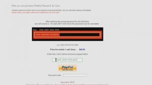 Sony Vaio BIOS Password Removal or Reset