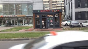 Поездка на автобусе 19к от ТЦ Мега до Станции Химки