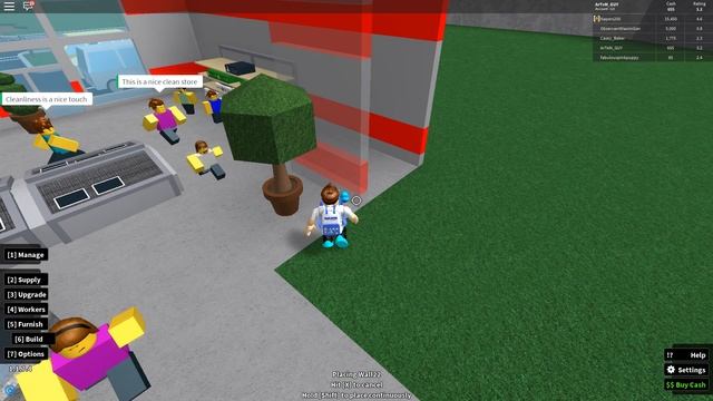 Roblox Retail Tycoon улучшаем магазин :)