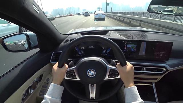 BMW 330e M Sport LCI POV Drive