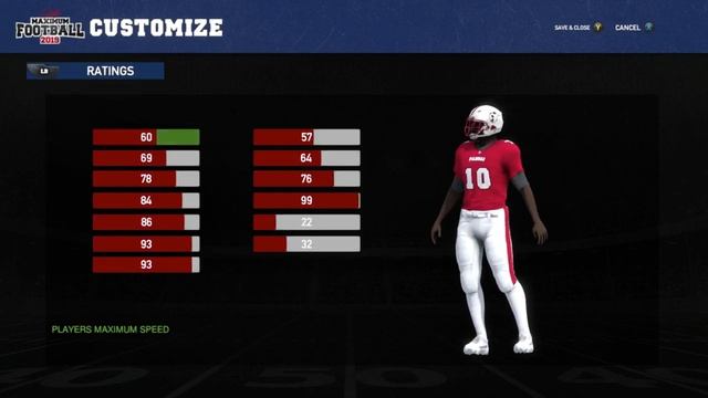 Maximum Football 2019 Customization смотреть онлайн