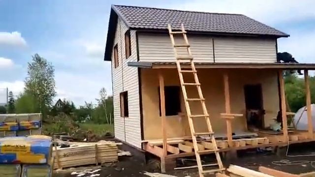 Отделка дома сайдингом смотреть онлайн