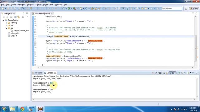 Deque (Remove & Poll Last Methods) | Java Collection Framework смотреть онлайн