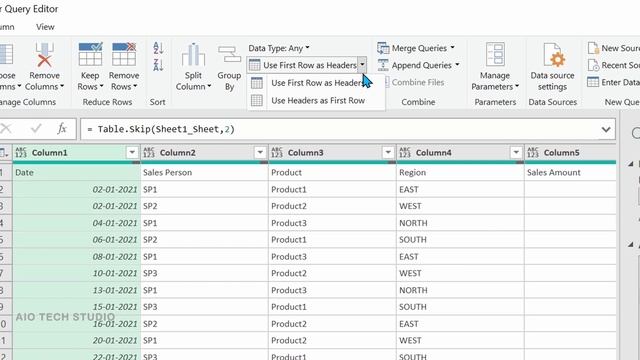 How to Combine Data from Multiple Excel files using Power Query in Microsoft Excel - AIO Tech Studi смотреть онлайн
