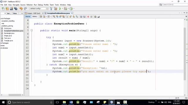 Java Bangla Tutorials 142 : Problem solving-3 (Exception Handling) смотреть онлайн