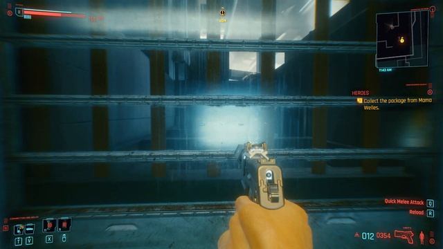 Collect the package from Mama Welles Cyberpunk 2077 Heroes смотреть онлайн