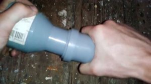 Видео: Как собрать канализацию (труба 50 и переход на чугун)?