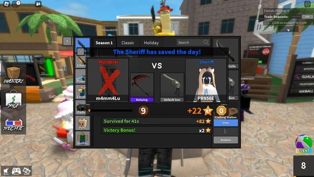 РАБОЧИЕ КОДЫ Zyleak's MM2 Роблокс | Симулятор 2023 ROBLOX code смотреть онлайн