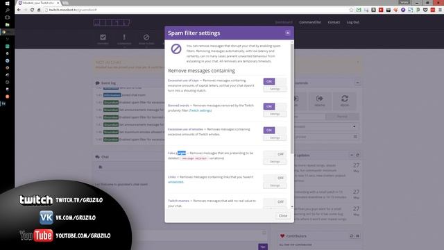 MOOBOT - ДЕТАЛЬНАЯ НАСТРОЙКА БОТА смотреть онлайн