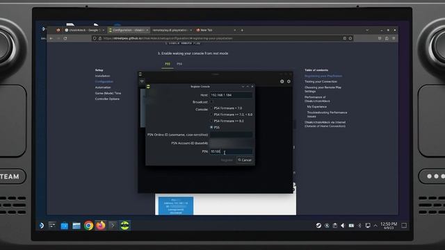 How to Setup Playstation Remote Play on Steam Deck!! (Chiaki) смотреть онлайн