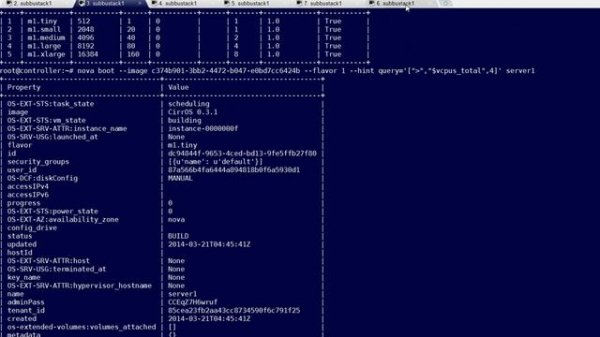 Openstack Json Filter