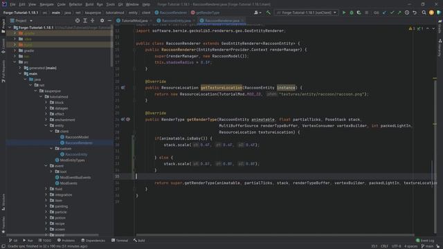 Minecraft Modding 1.18.2 with Forge | BABY ENTITIES смотреть онлайн