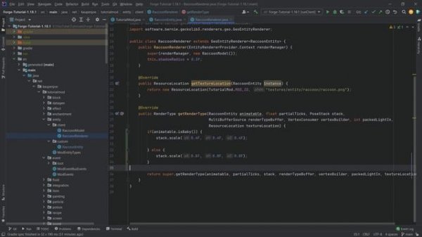 Minecraft Modding 1.18.2 with Forge | BABY ENTITIES