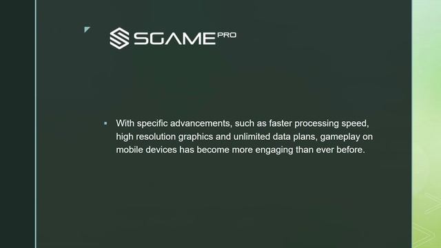 The Future of the Mobile Gaming Market | sgamepro.io смотреть онлайн