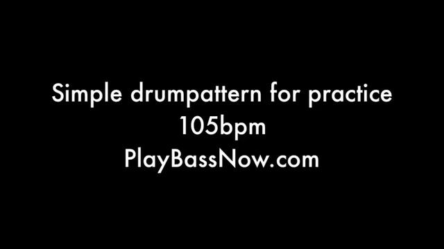 105 bpm Drum machine loop pattern смотреть онлайн