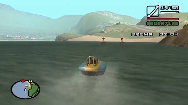 Прохождение Grand Theft Auto:San Andreas (После №95 - "Проходим школу мореплавания") смотреть онлайн