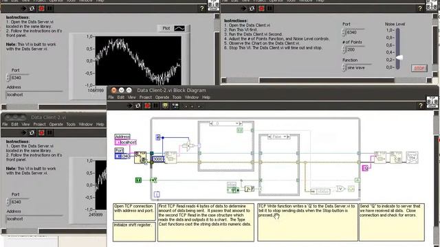 TCP Server-Client смотреть онлайн