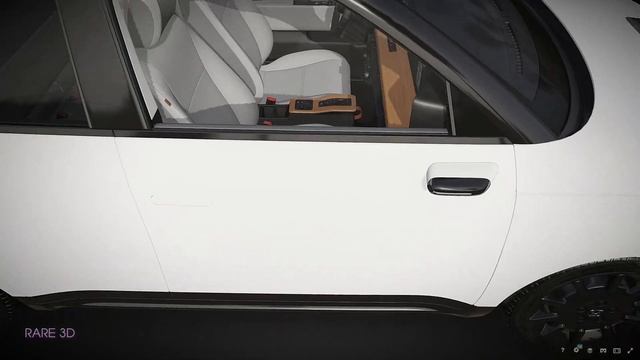 Honda E (2021)(£27,660) 3D Model смотреть онлайн