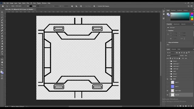 Making of Sci-fi crate/ Project file free / 3ds max / Photoshop / Substance Painter / breakdown смотреть онлайн