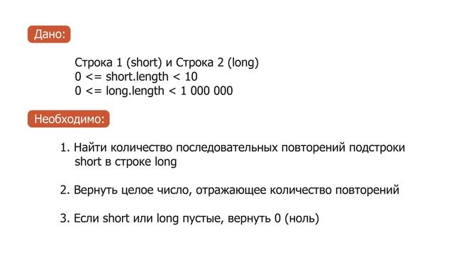 Задачи с реального собеседования Senior Developer