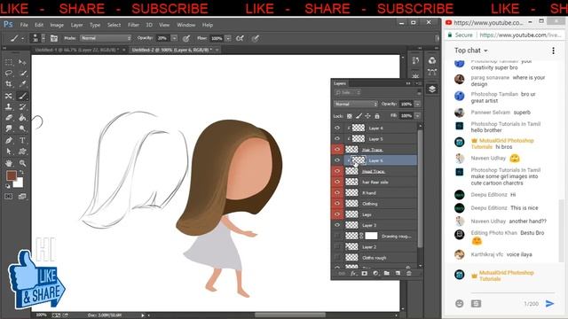 Design Cute Characters for Gifting - Tips and Tutorial смотреть онлайн