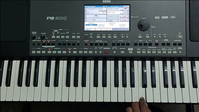 Never on Sunday/ keyboard tutorial/ with chords. смотреть онлайн