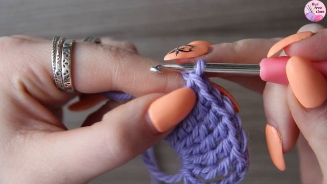 УРОК 10. ВЯЖЕМ БАНТИК ЗА 10 МИНУТ/Вязание для начинающих